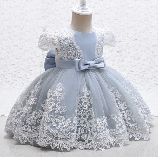 Lacey Dress (Baby Blue)